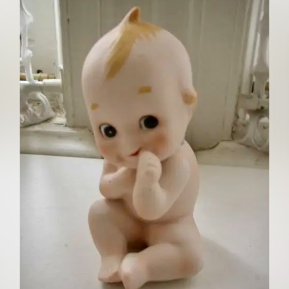Vintage, German KW (Koenig & Weirniche) Kewpie Immobile Figurine - Picture 9 of 9